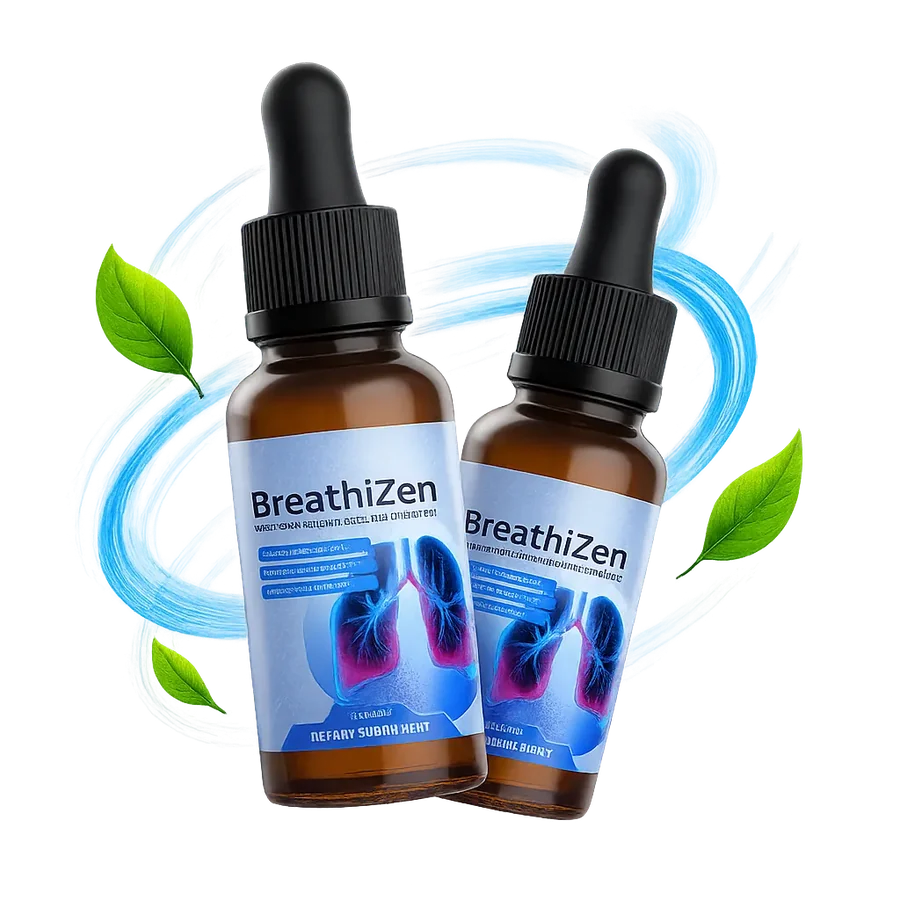 BreathiZen herbal formula bottles